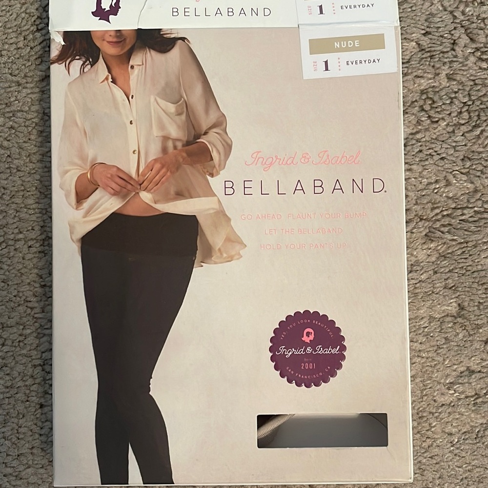 MATERNITY - nude Bella Band
